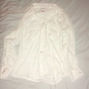 White button up